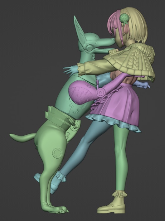 勝利の女神:NIKKE リター:キュートサンフラワー ガレージキット