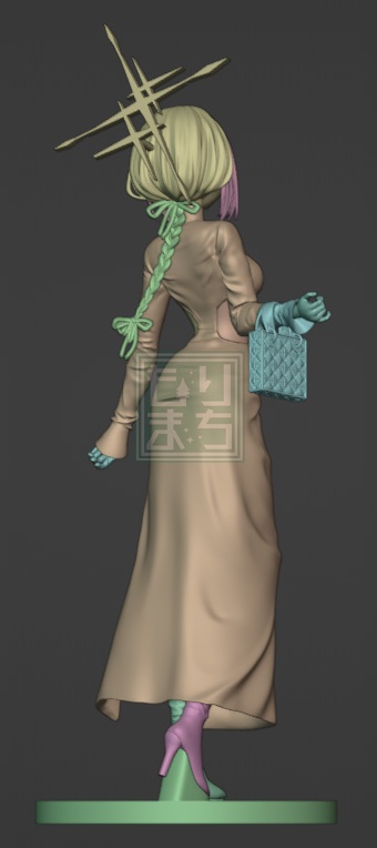 ブルーアーカイブ アツコ(ZOZOコラボ衣装ver.) ガレージキット