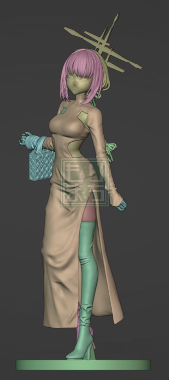 ブルーアーカイブ アツコ(ZOZOコラボ衣装ver.) ガレージキット