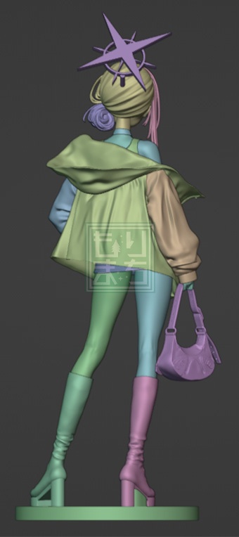 ブルーアーカイブ サオリ(ZOZOコラボ衣装ver.) ガレージキット