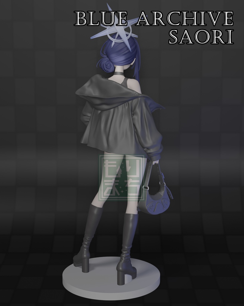 ブルーアーカイブ サオリ(ZOZOコラボ衣装ver.) ガレージキット