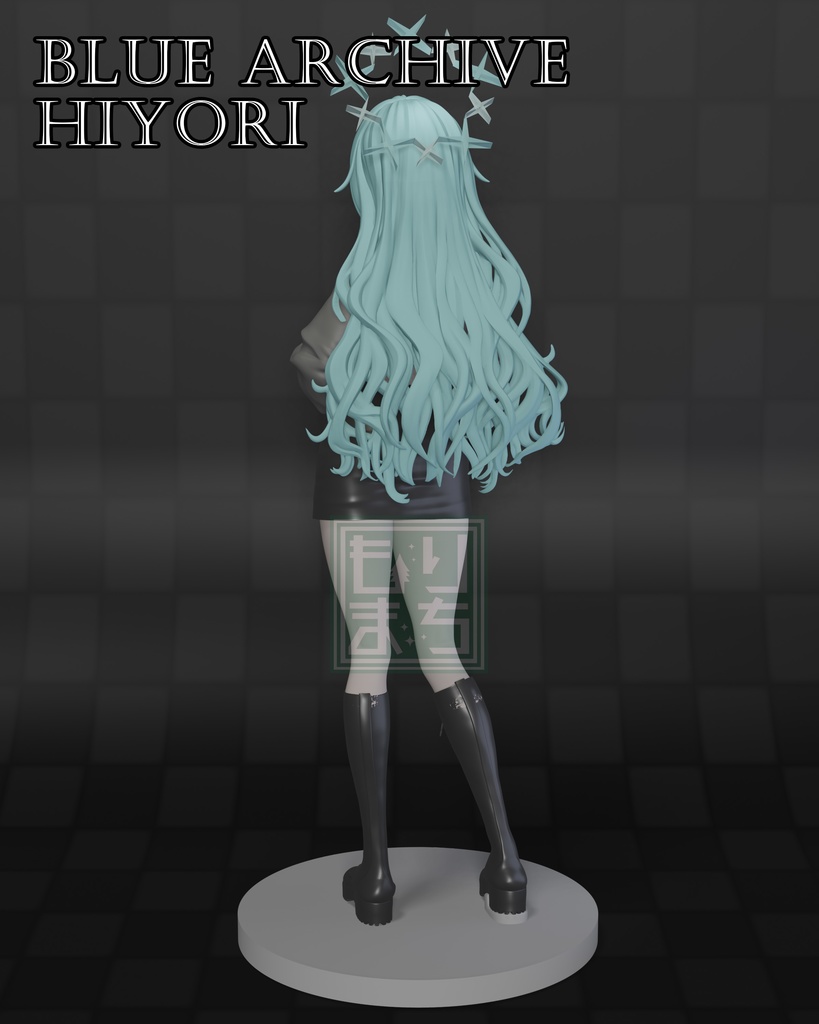 ブルーアーカイブ ヒヨリ(ZOZOコラボ衣装ver.) ガレージキット