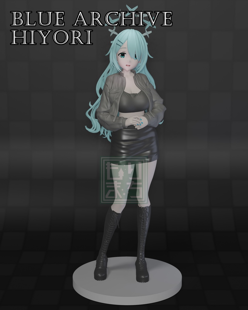 ブルーアーカイブ ヒヨリ(ZOZOコラボ衣装ver.) ガレージキット