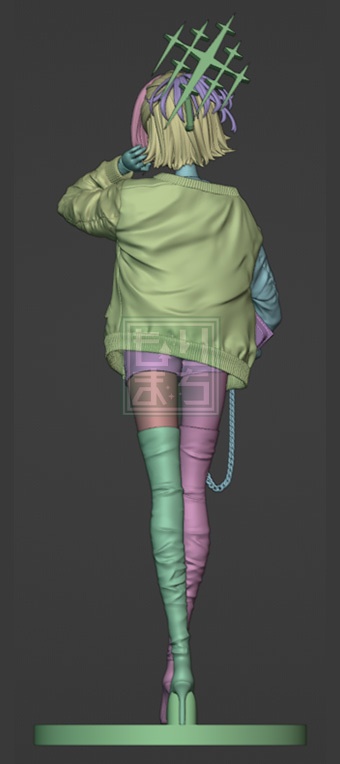 ブルーアーカイブ ミサキ(ZOZOコラボ衣装ver.) ガレージキット