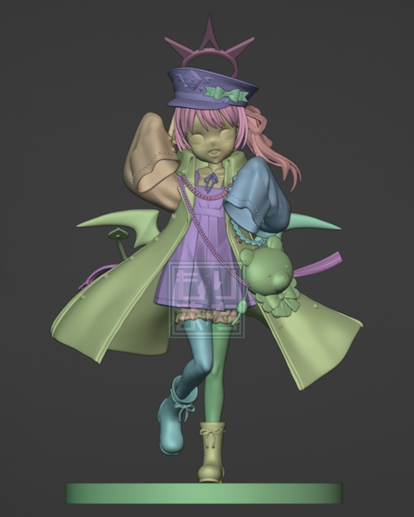 【ブルアカ】丹花イブキ ガレージキット