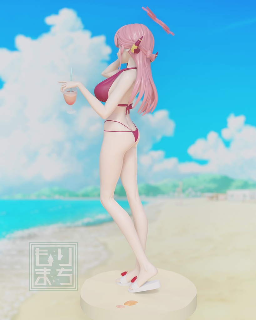 【ブルアカ】陸八魔アル(水着ver.) 1/7スケール ガレージキット