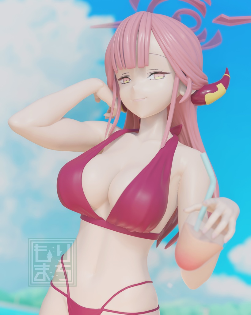 【ブルアカ】陸八魔アル(水着ver.) 1/7スケール ガレージキット