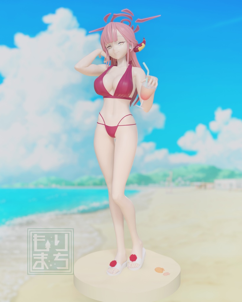 【ブルアカ】陸八魔アル(水着ver.) 1/7スケール ガレージキット