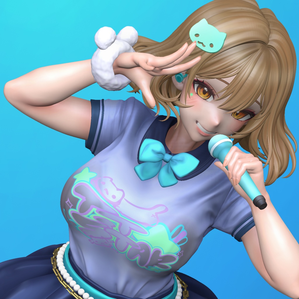 二次販売【NIKKE】アニス アイドルver. 1/7スケール ガレージキット フィギュア