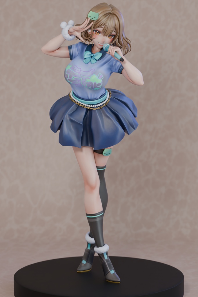 二次販売【NIKKE】アニス アイドルver. 1/7スケール ガレージキット フィギュア