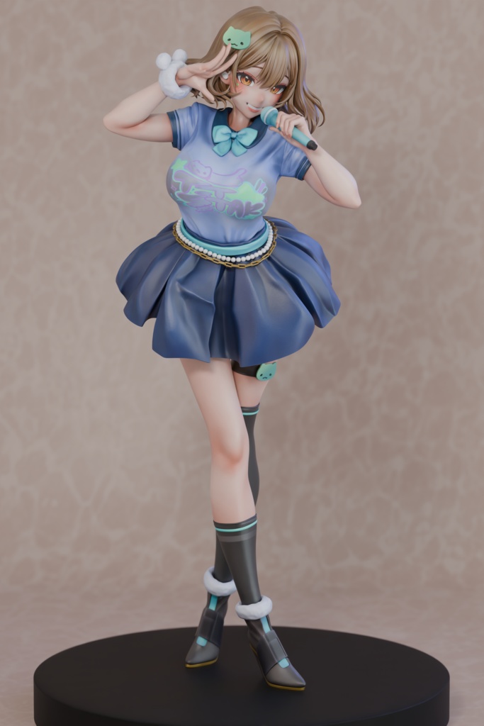 二次販売【NIKKE】アニス アイドルver. 1/7スケール ガレージキット フィギュア