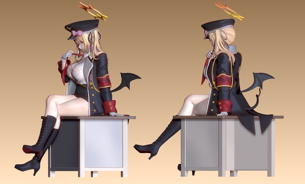 二次販売をお待ちください【ブルアカ】丹花イブキ(成長ver.)1/7スケール ガレージキット フィギュア