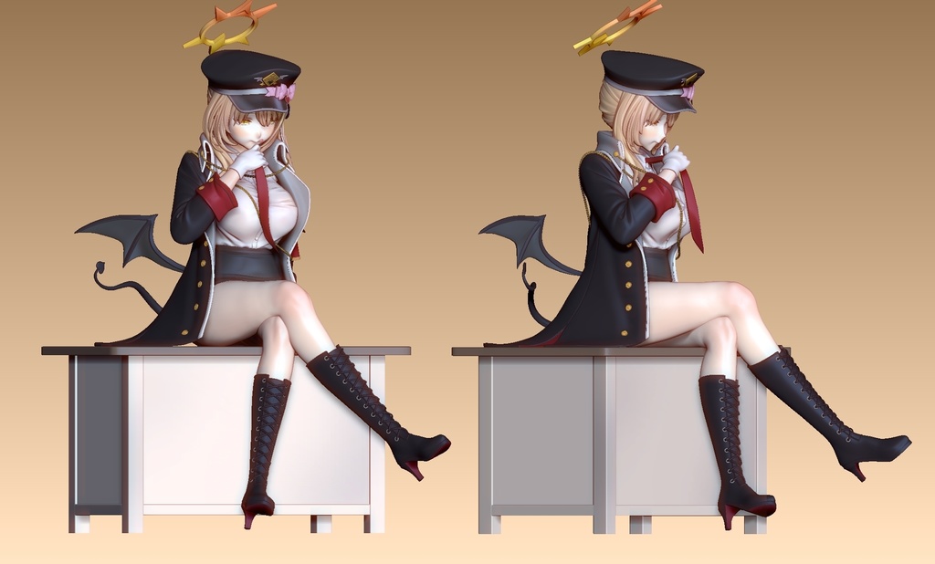 二次販売をお待ちください【ブルアカ】丹花イブキ(成長ver.)1/7スケール ガレージキット フィギュア