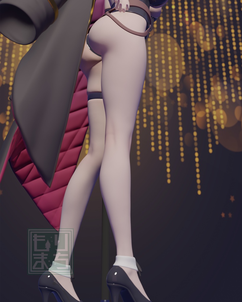 二次販売【ブルアカ】陸八魔アル(バニー) 82Jhin ver. 1/7スケール ガレージキット