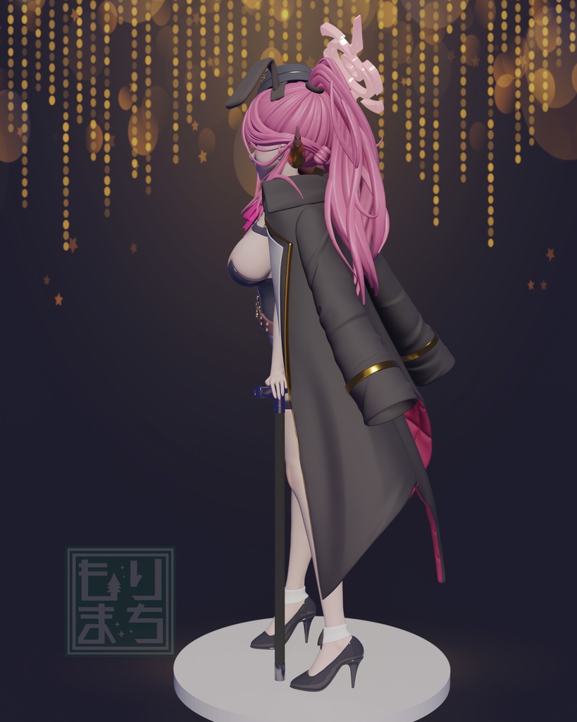 二次販売【ブルアカ】陸八魔アル(バニー) 82Jhin ver. 1/7スケール ガレージキット