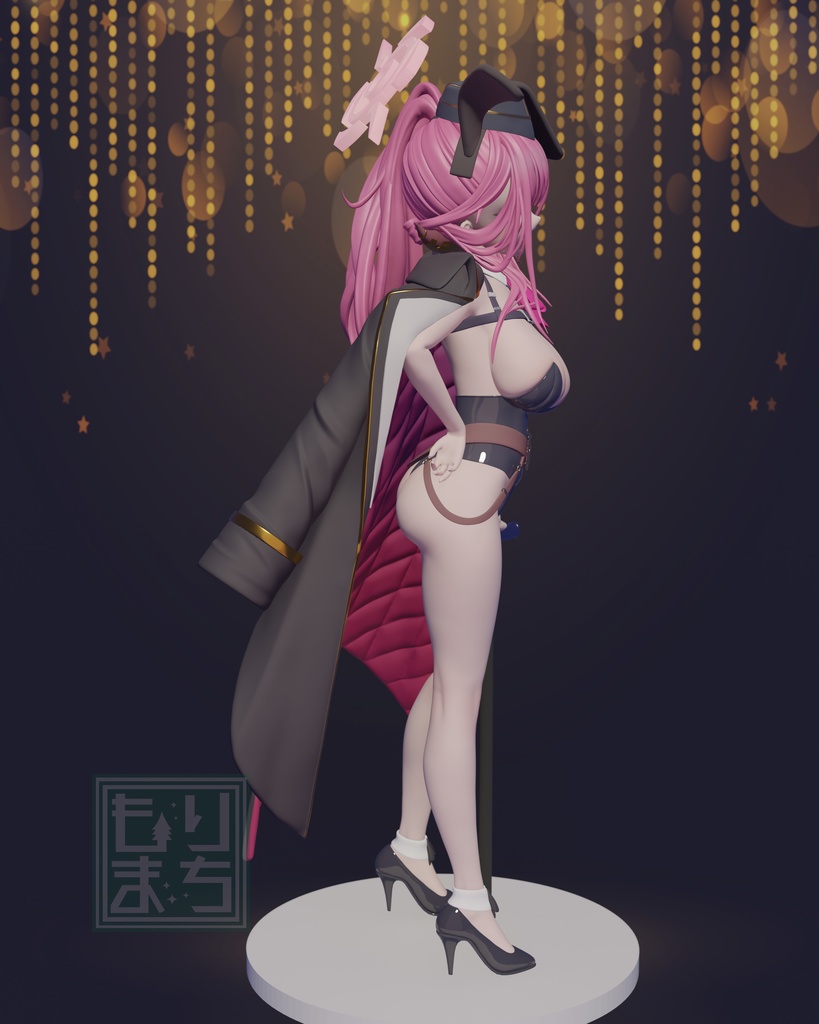 二次販売【ブルアカ】陸八魔アル(バニー) 82Jhin ver. 1/7スケール ガレージキット