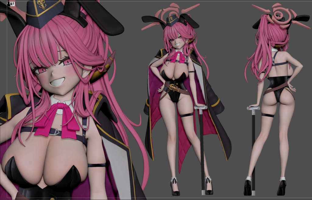 準備中【ブルアカ】陸八魔アル(バニー) 82Jhin ver. 1/7スケール ガレージキット