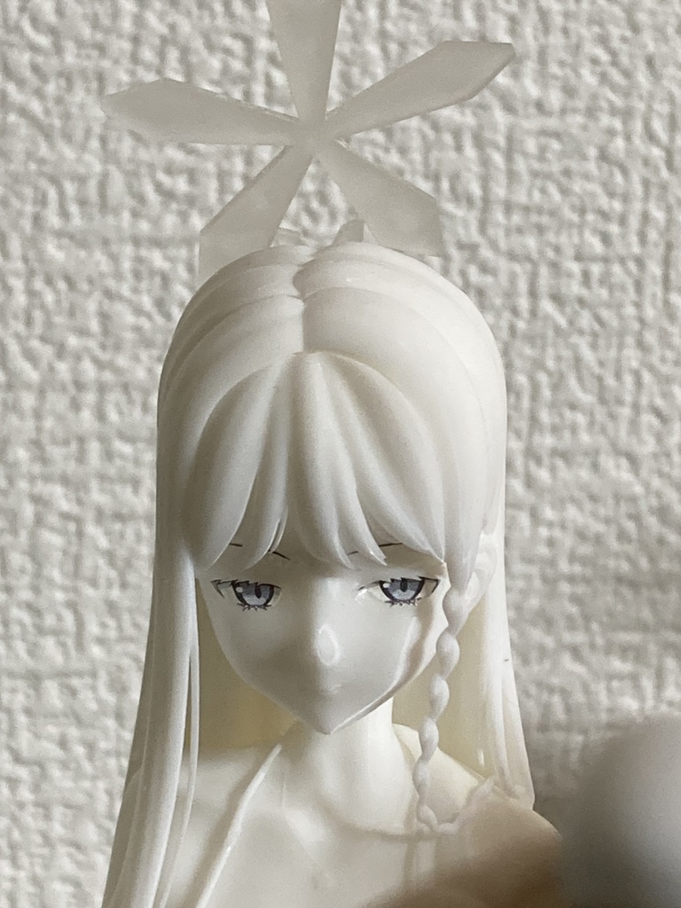 二次販売【ブルアカ】水着ナグサ 1/7スケール ガレージキット フィギュア