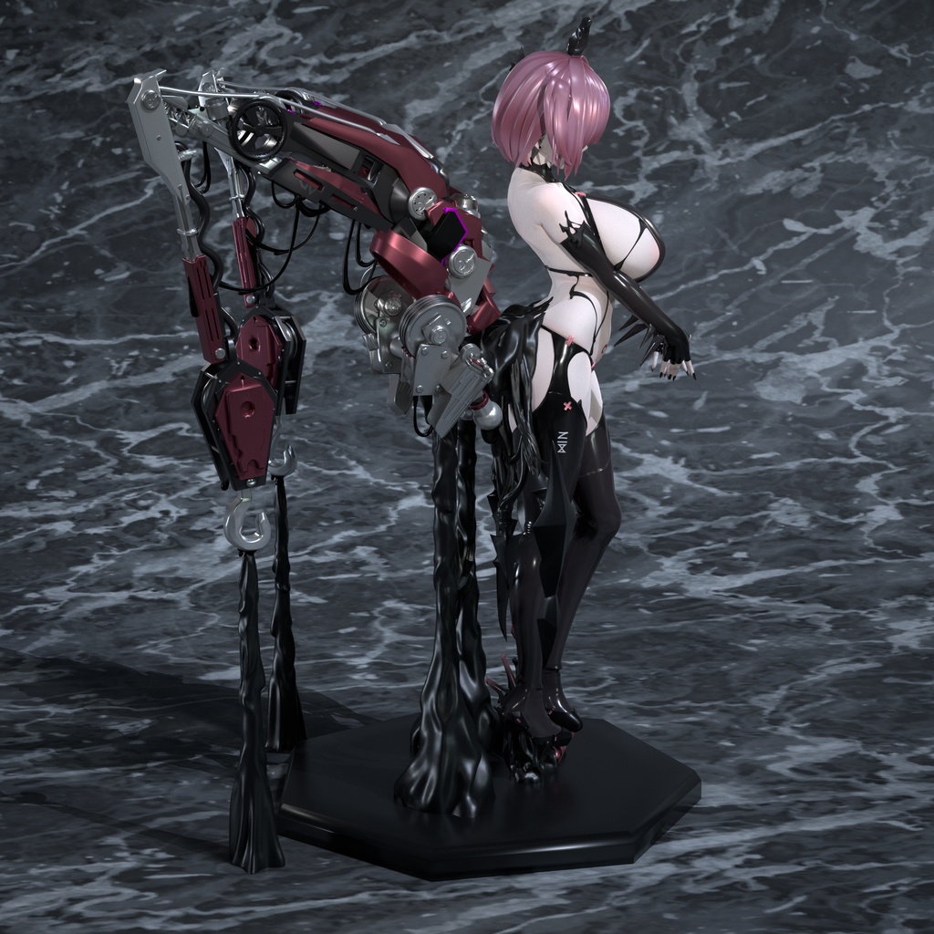 二次販売【NIKKE】ジズ 1/7スケール ガレージキット フィギュア