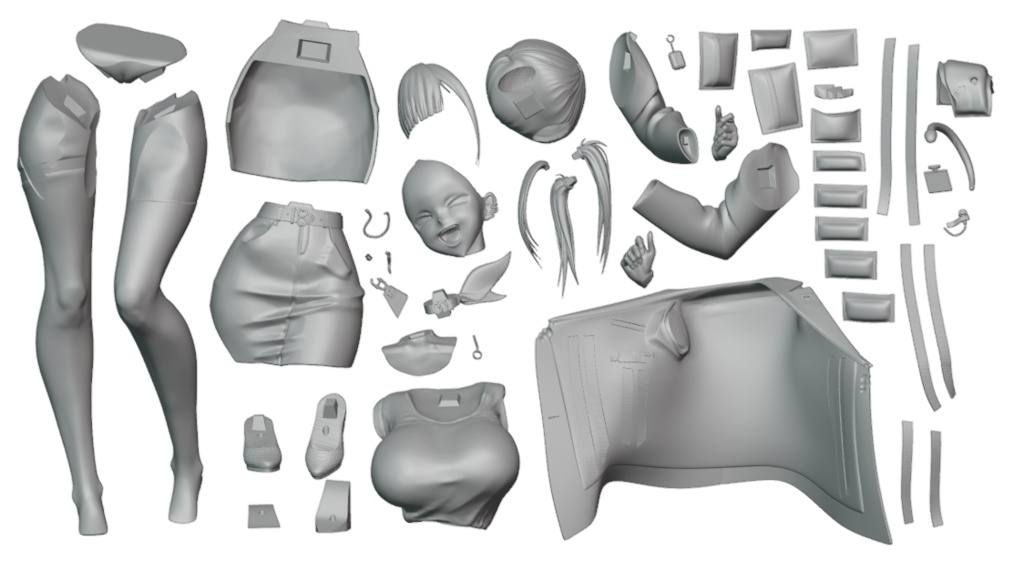 一次受注~11/30【NIKKE】ソラ 1/7スケール ガレージキット フィギュア