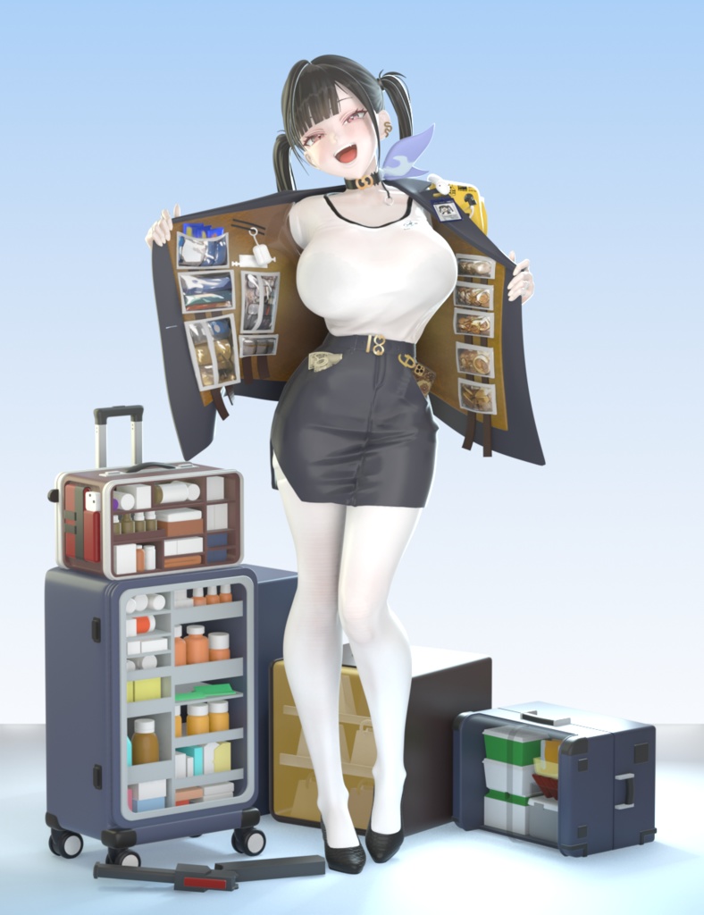 準備中【NIKKE】ソラ　1/7スケール　ガレージキット　フィギュア