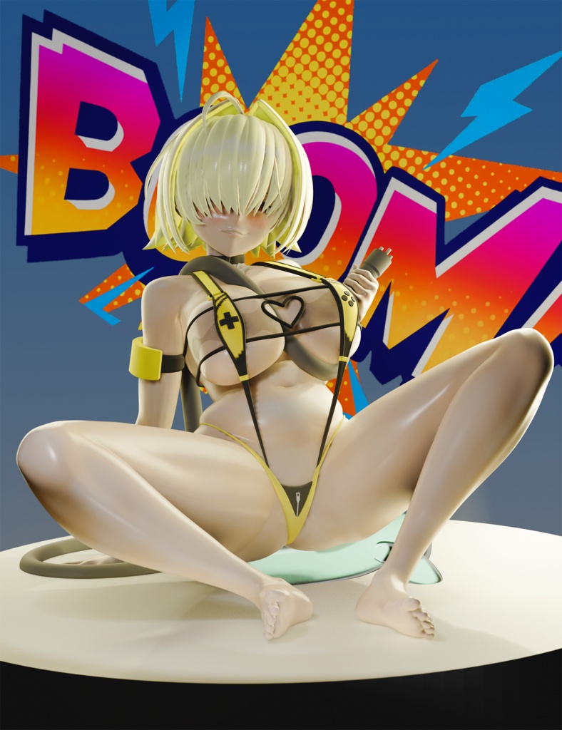 二次販売【NIKKE】水着エレグ 1/7スケール ガレージキット フィギュア