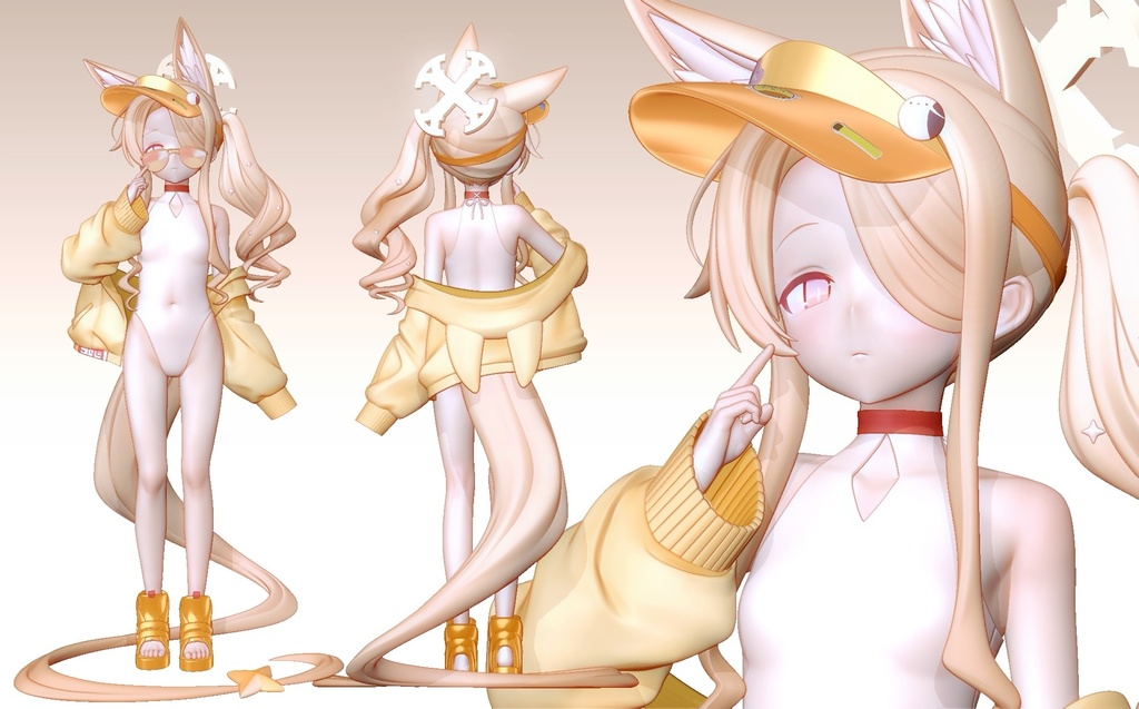 二次販売~12/31【ブルアカ】水着セイア 1/7スケール ガレージキット フィギュア