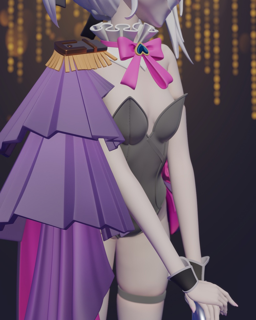 二次販売【ブルアカ】浅黄ムツキ(バニー) 82Jhin ver. 1/7スケール ガレージキット