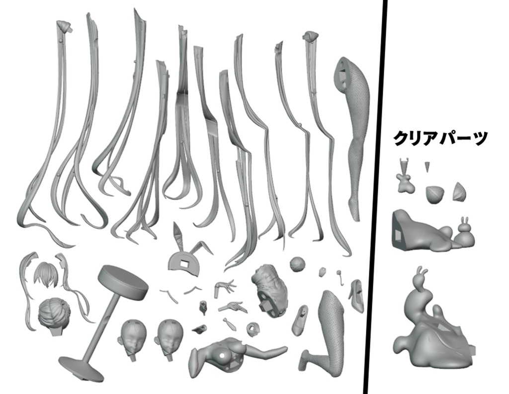 二次販売をお待ちください【NIKKE】セイレーン バニーver. 1/7スケール ガレージキット フィギュア