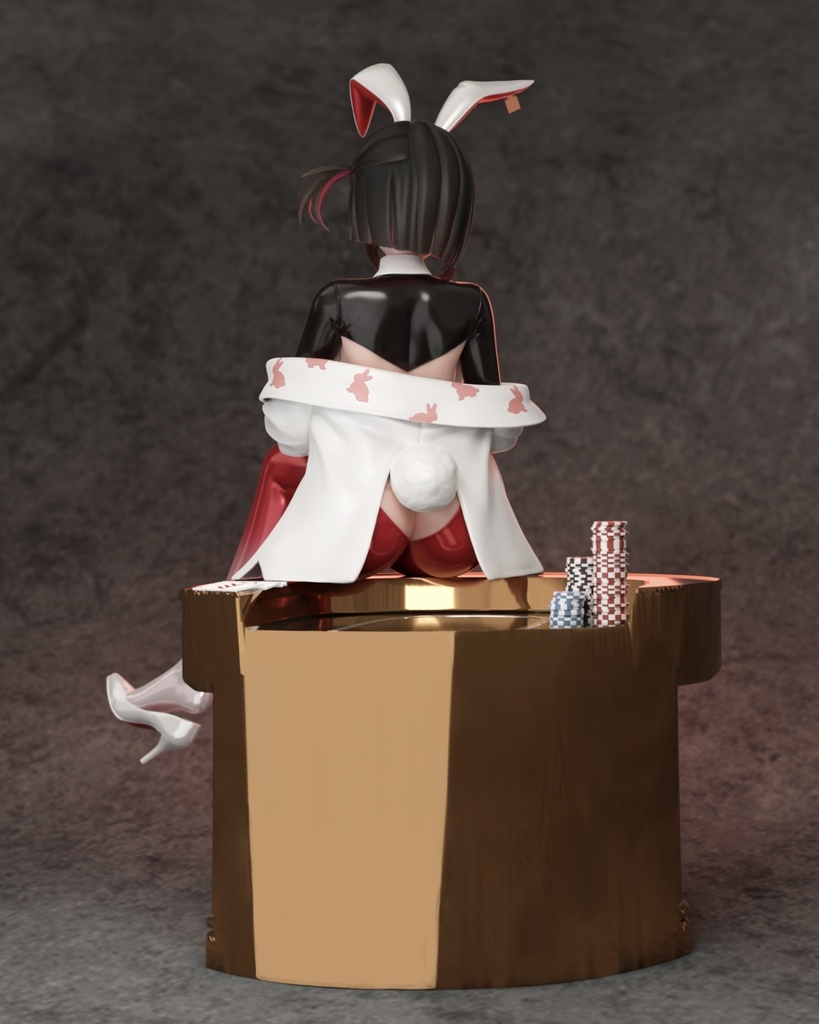 一次受注~11/16【NIKKE】ルージュ:アンラッキーラビット 1/7スケール ガレージキット フィギュア