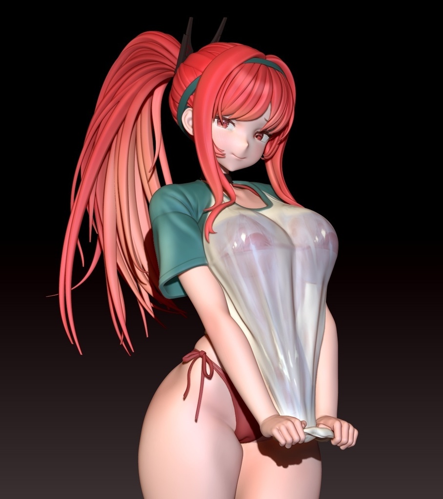 期間限定10/17~31【NIKKE】ラピ:レッドフレーバー 1/7スケール ガレージキット フィギュア
