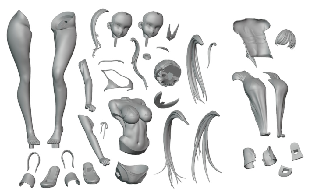 完売御礼【NIKKE】ラピ:レッドフレーバー 1/7スケール ガレージキット フィギュア