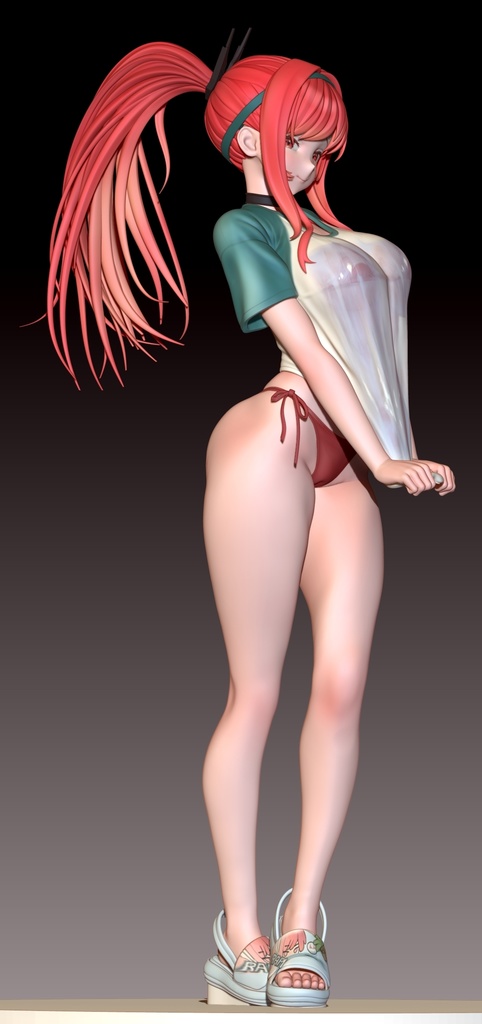 完売御礼【NIKKE】ラピ:レッドフレーバー 1/7スケール ガレージキット フィギュア