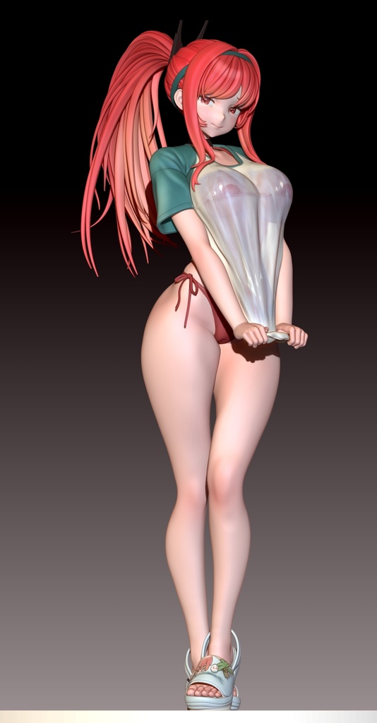 完売御礼【NIKKE】ラピ:レッドフレーバー 1/7スケール ガレージキット フィギュア