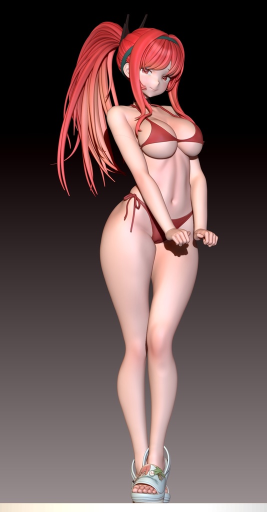 完売御礼【NIKKE】ラピ:レッドフレーバー 1/7スケール ガレージキット フィギュア