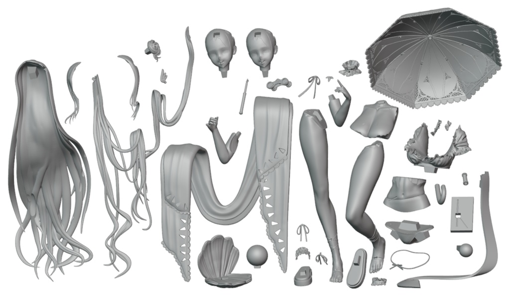 期間限定10/17~11/16【NIKKE】ドロシー:セレンディピティ 1/7スケール ガレージキット フィギュア