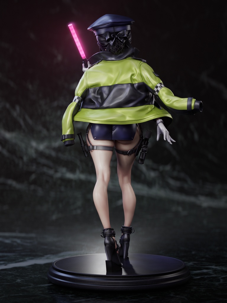 準備中【NIKKE】D:キラーワイフ(シークレットポリス) 1/7スケール ガレージキット フィギュア