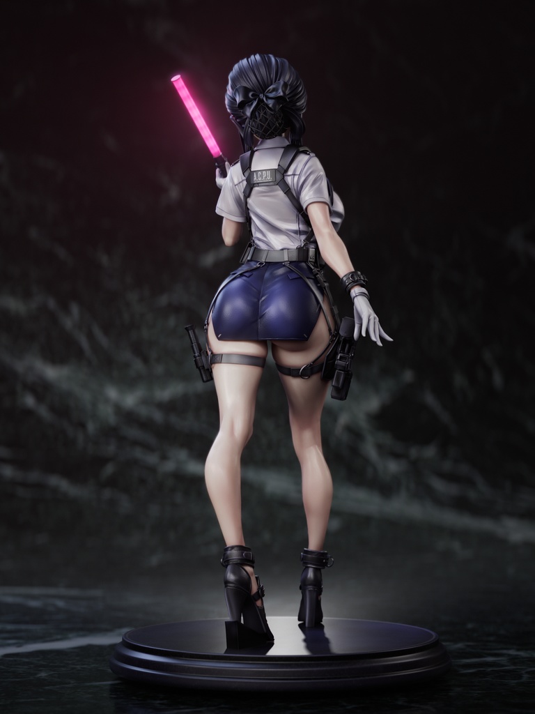 準備中【NIKKE】D:キラーワイフ(シークレットポリス) 1/7スケール ガレージキット フィギュア