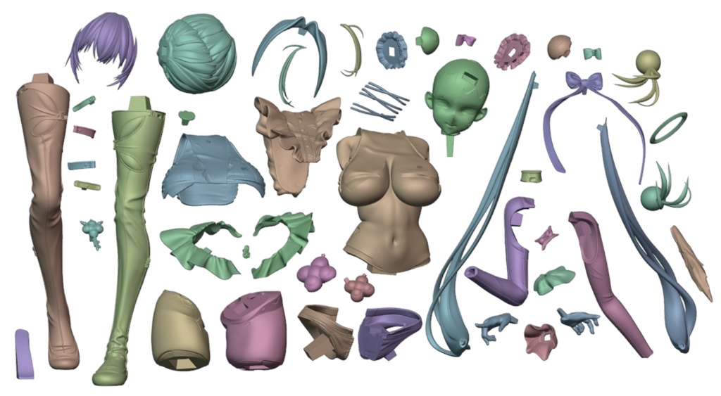 受注中~3/15まで【NIKKE】ヘンゼル・グレーテル 1/7スケール ガレージキット フィギュア