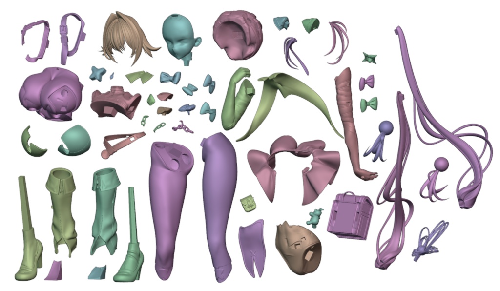 受注中~3/15まで【NIKKE】ヘンゼル・グレーテル 1/7スケール ガレージキット フィギュア