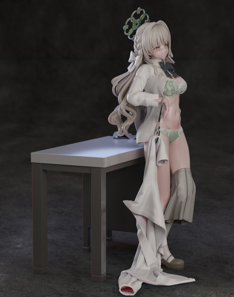 受注中【ブルアカ】ミヨ またのんき ver. 1/7スケール ガレージキット フィギュア