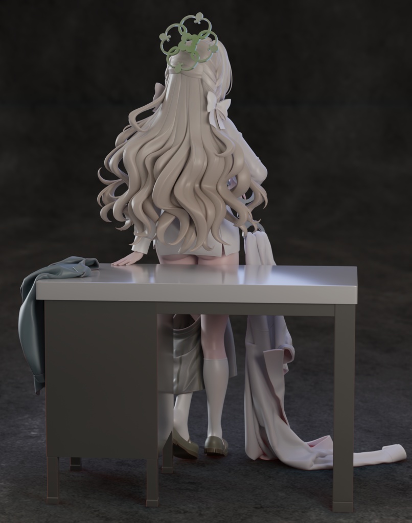 受注中【ブルアカ】ミヨ またのんき ver. 1/7スケール ガレージキット フィギュア