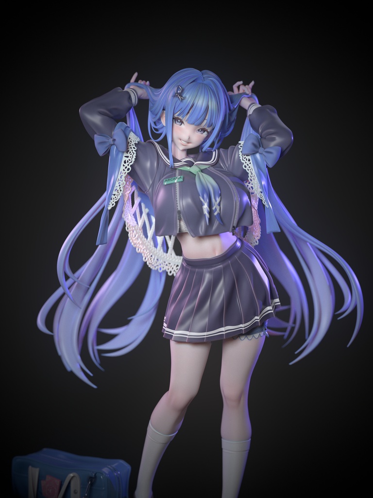 受注中【NIKKE】アルカナ：フォーチュンメイト　1/7スケール　ガレージキット　フィギュア