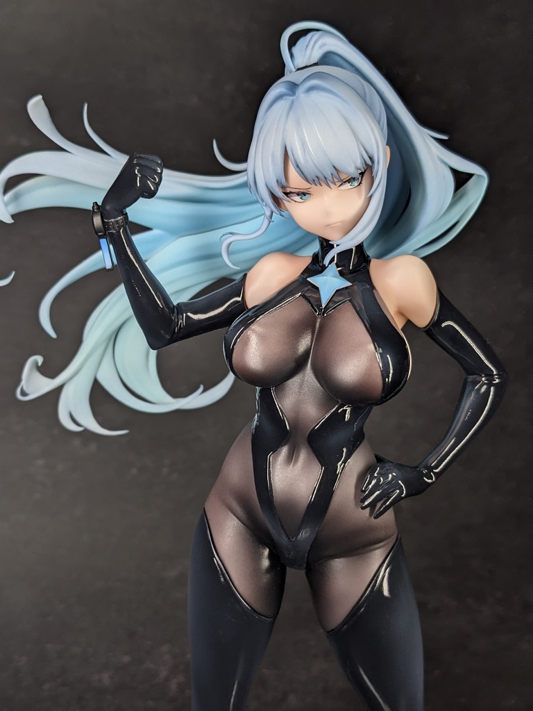 受注中(8/9まで)【NIKKE】アークレンジャーブラック(3D/レジンキャスト/完成品)1/7スケール ガレージキット