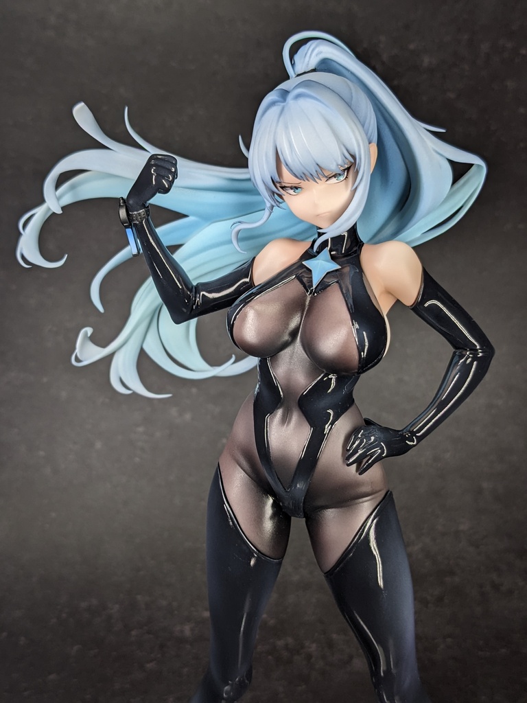 受注中(8/9まで)【NIKKE】アークレンジャーブラック(3D/レジンキャスト/完成品)1/7スケール ガレージキット