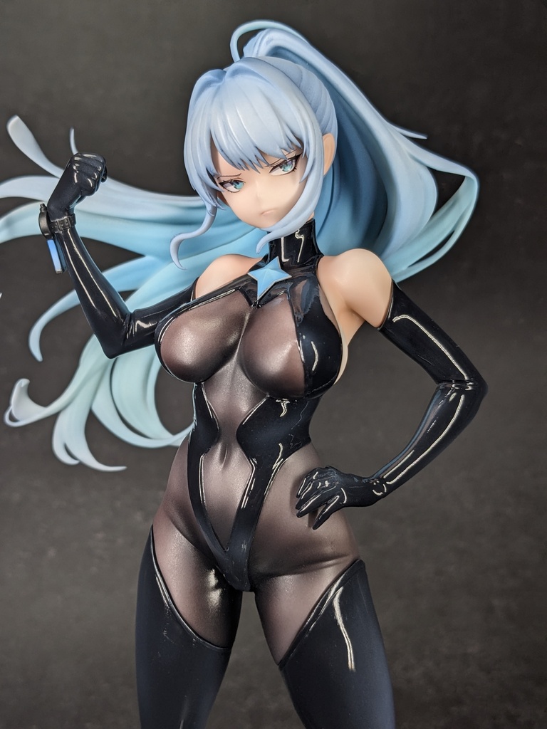 受注中(8/9まで)【NIKKE】アークレンジャーブラック(3D/レジンキャスト/完成品)1/7スケール ガレージキット