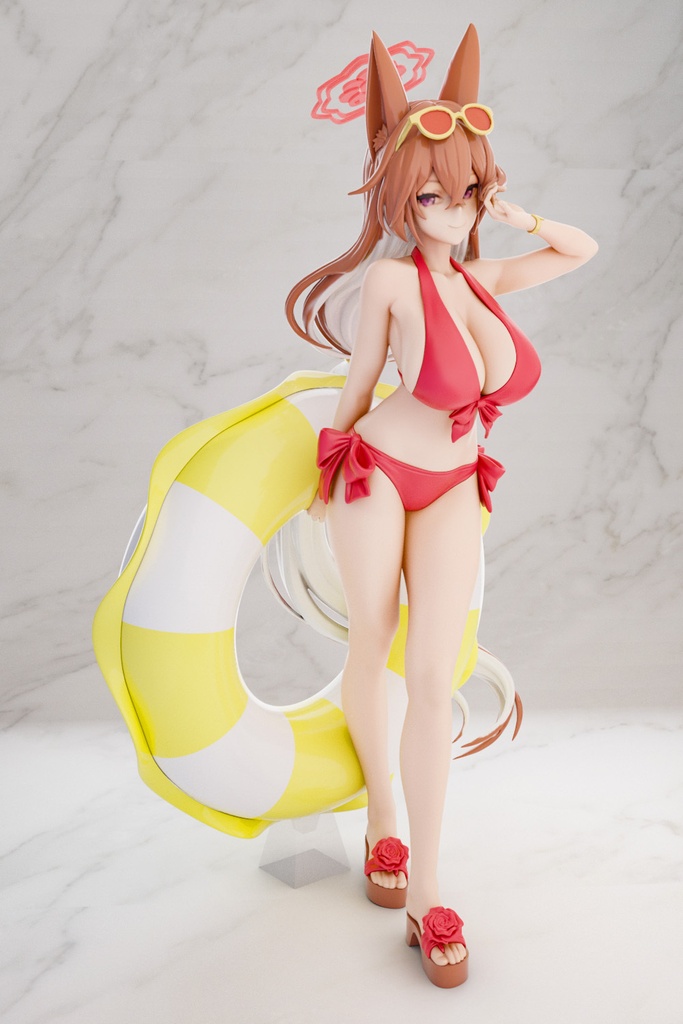 【ブルアカ】水着ルミ 1/7スケール (3DP) ガレージキット フィギュア