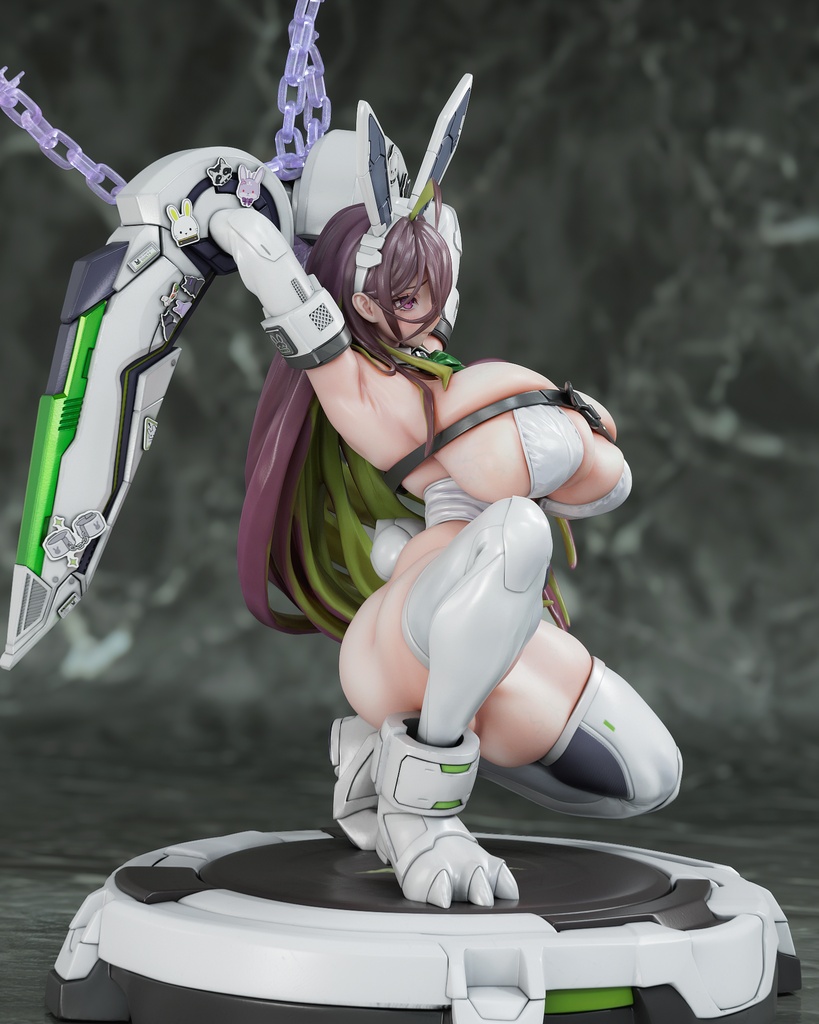 受注期間~11/8【NIKKE】ギルティ:マイティバニー(3D/レジンキャスト/完成品)1/7スケール ガレージキット