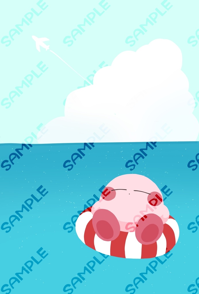 星のカービィ 夏のポストカード