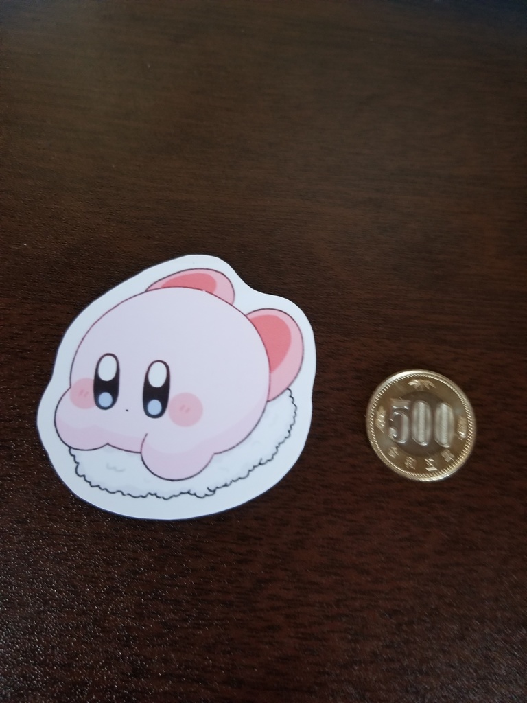 お寿司カービィ ステッカー3枚セット